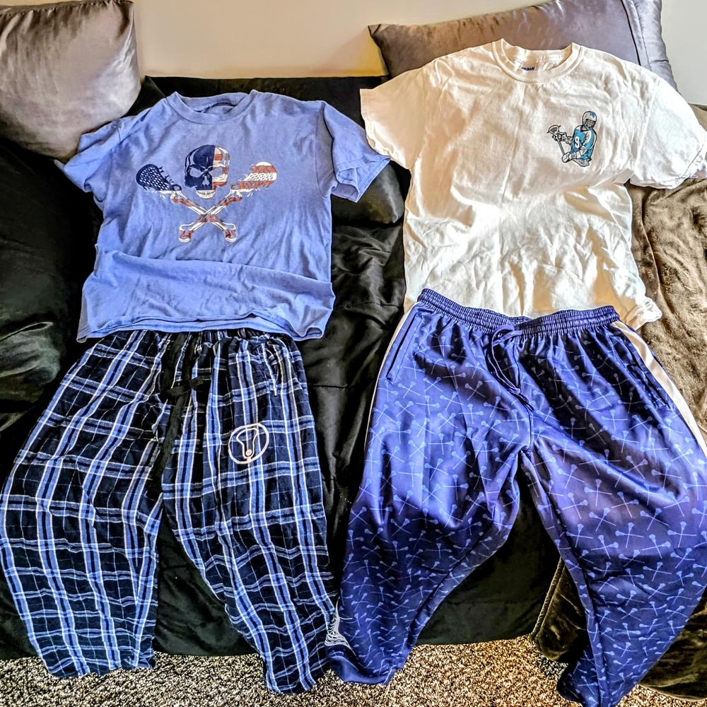 Men's Lacrosse Tshirts and Bottoms